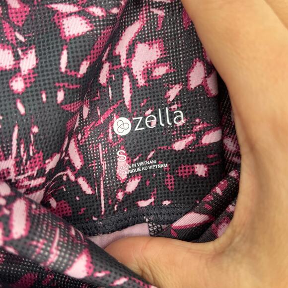 Zella Lite High Waist Print Leggings and Tank Coord Set Size Small - Picture 10 of 13